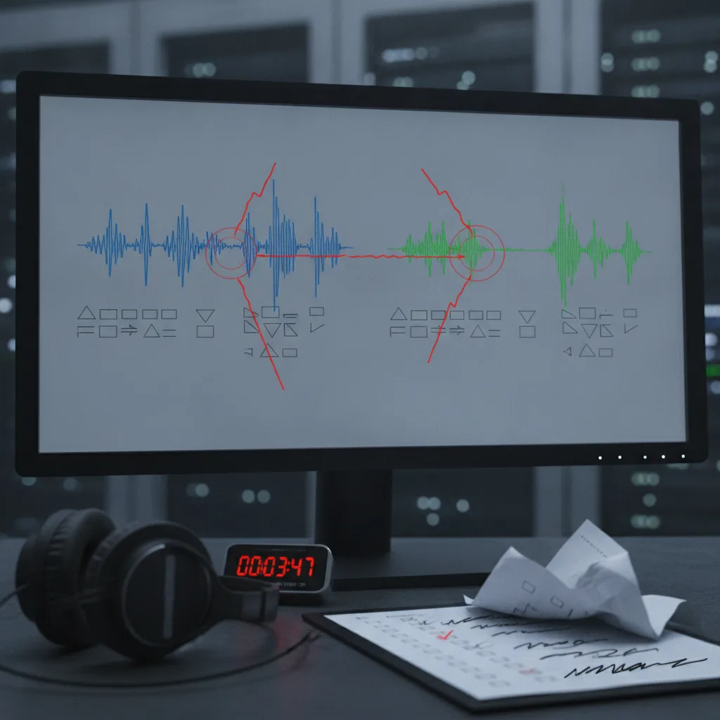 transcription automatique test utilisateur